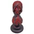 OgazR - análny dildo s guľkami - 10,5 cm - čierny