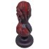 OgazR - čierne análne dildo s guľkami - 10,5 cm