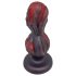 OgazR - čierne análne dildo s guľkami - 10,5 cm