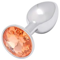 Sunfo - análny kovový šperk - zlatý kameň - strieborný