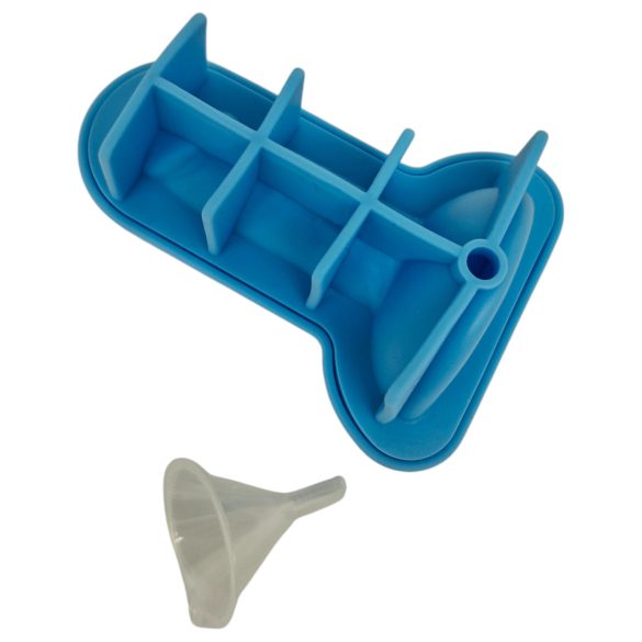 Forma na ľadové dildo (modrá)