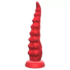   Monster Fuck - prísavný vibrátor chápadlo s diaľkovým ovládačom - červený