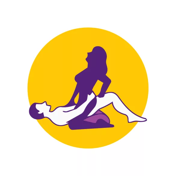 Desirel Magic Pillow - srdcový sex vankúš (červený)