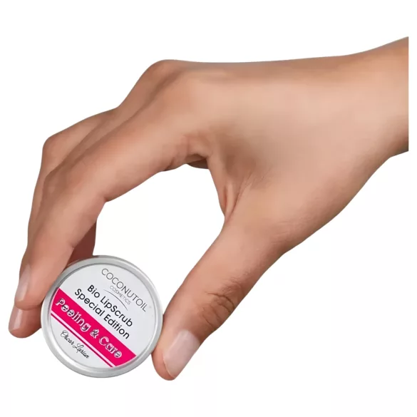 Coconutoil - prírodný balzam na pery s peelingom - bio - 10ml