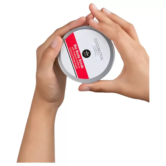 Coconutoil - telový peeling s kávou a kokosovým cukrom - bio 100ml