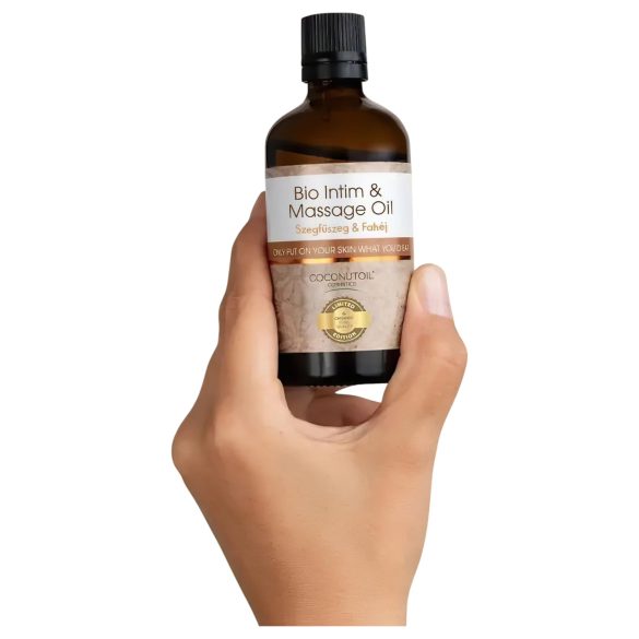 Coconutoil - Bio Intímny & Masážny olej - klinček-škorica (80ml)