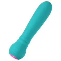   FemmeFunn - mini vibrátor - nabíjateľný, vodeodolný - tyrkysový