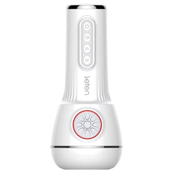 Leten SM340 - masturbátor s vibráciou a saním - akumulátor, zvukový