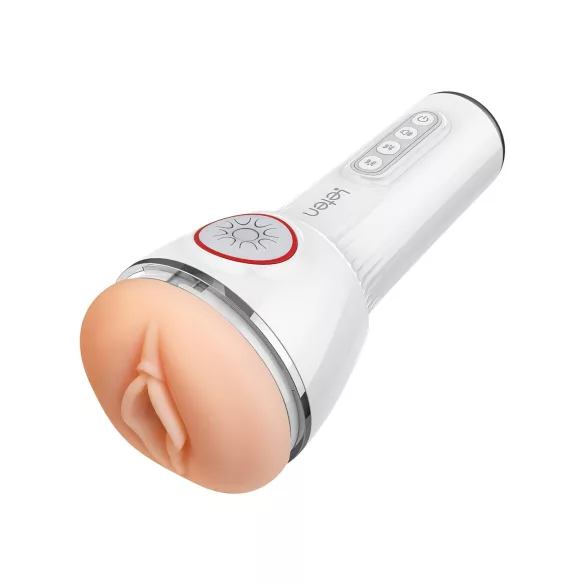 Leten SM340 - masturbátor s vibráciou a saním - akumulátor, zvukový
