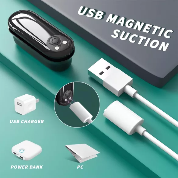 Sex HD - vibrátor set na diaľkové ovládanie - 4 diely - zelený