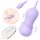 Sex HD Twist Egg - vibračné vajíčko s lúpacím efektom (fialové)