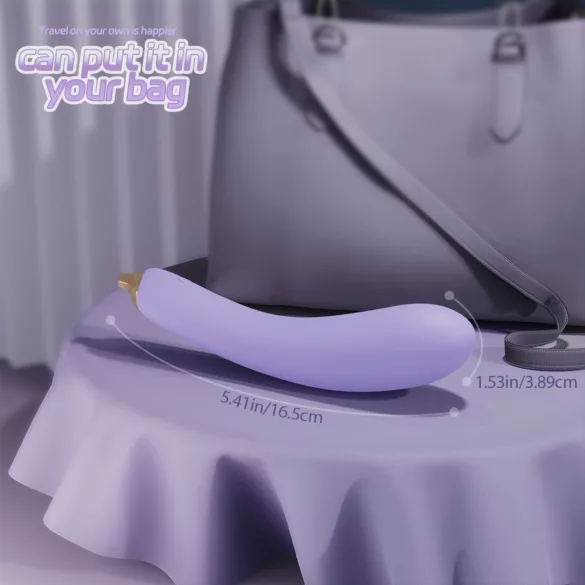 Sex HD - vibrátor - realistický tvar - silikón fialový