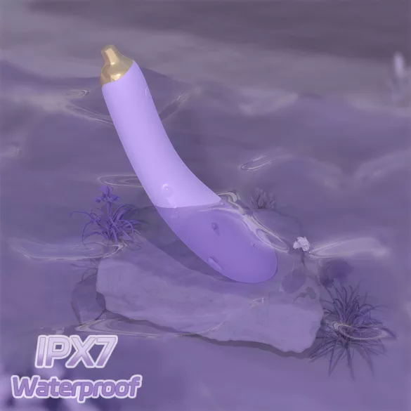 Sex HD - vibrátor - realistický tvar - silikón fialový