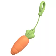 Sex HD Carrots - vibrátor v tvare mrkvy - oranžový