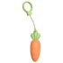 Sex HD Carrots - mrkvový vibrátor (oranžový)