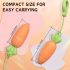 Sex HD Carrots - mrkvový vibrátor (oranžový)