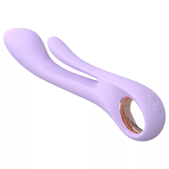 Sex HD Kaethe - vibrátor na klitoris s ramenom - fialový