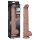 Lovetoy - dvojvrstvové XXL dildo - 36,5 cm - (telová farba)