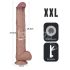 Lovetoy - dvojvrstvové XXL dildo - 36,5 cm - (telová farba)