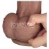 Lovetoy - dvojvrstvové XXL dildo - 36,5 cm - (telová farba)