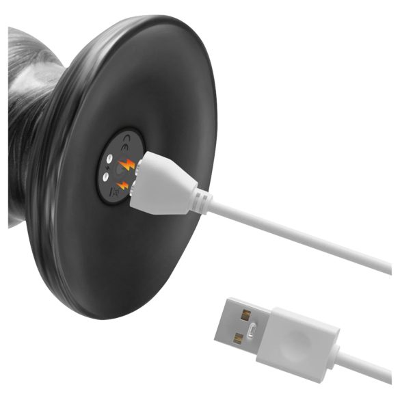 Lovetoy King Sized - extra veľký vibrátor - 32 cm - sivý