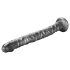 Lovetoy King Sized - extra veľký vibrátor - 40,5 cm (sivý)