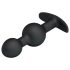 Pretty Love - análny dildo s vnútornou guličkou - čierne