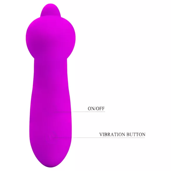Pretty Love Backie - vibrátor na prostatu - ružový