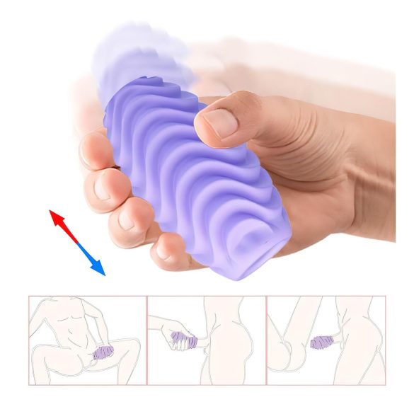 Pretty Love Romantic - masturbátor vajíčko - fialová - 1 kus