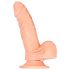 Baile Barbara Mark - realistický rotačný vibrátor - 15 cm (prírodný)