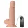Baile Zebulon - realistický vibrátor s semenníkmi - 19 cm - telová farba