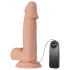 Baile Zebulon - realistický vibrátor s semenníkmi - 19 cm - telová farba