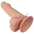 Baile Zebulon - realistický vibrátor s semenníkmi - 19 cm - telová farba