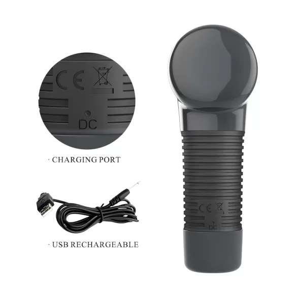 Pretty Love - masážna pištoľ - vibračná - čierna