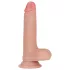 Lovetoy Nature Cock - realistický dvojvrstvový dildo - 18cm - telová farba