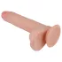 Lovetoy Nature Cock - realistický dvojvrstvový dildo - 18cm - telová farba