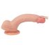 Lovetoy - realistický dildo s prísavkou - 21 cm - telová farba