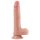 Lovetoy Prírodný Dildo - dvojvrstvový, realistický - 20cm (prírodná)