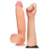 Lovetoy - realistický dvojvrstvový dildo - 30 cm - telová farba
