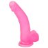 Lovetoy Jelly Studs - prísavný dildo - 20 cm (ružový)