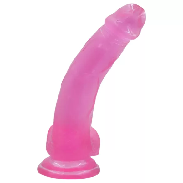 Lovetoy - dildó s prísavkou - 20 cm - ružový