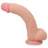Lovetoy Sliding-Skin - dvojvrstvové dildo - 23cm (prírodné)