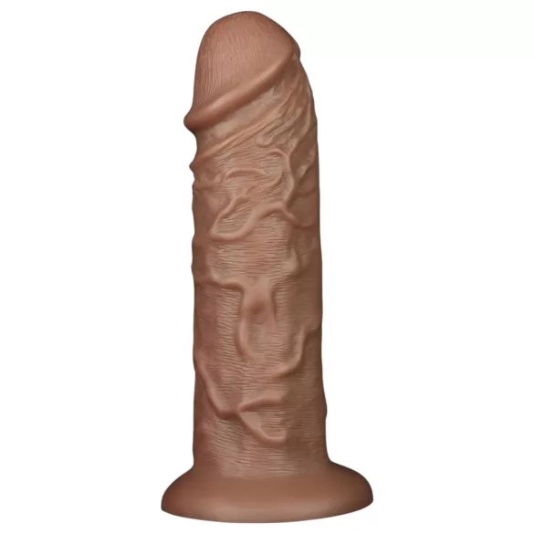 Lovetoy Chubby - realistický dildo s prísavkou - 25 cm - telová farba