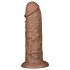 Lovetoy Chubby - realistický prísavný dildo - 25cm (prírodná)