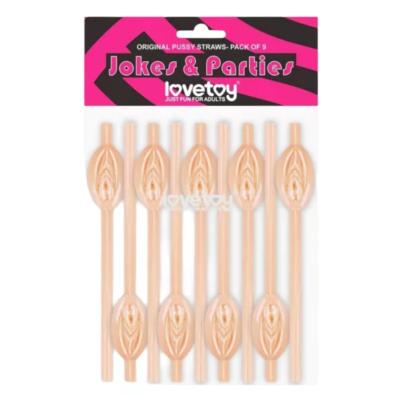 Lovetoy - slamka v tvare vagíny - natur