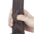 Lovetoy Sliding-Skin - dvojvrstvové dildo - 23 cm (hnedé)