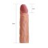 Lovetoy - návlek na penis - predĺženie 19 cm - naturálna farba