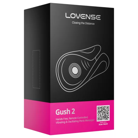 LOVENSE Gush 2 - vibračný stimulátor žaluďa (tyrkysový)