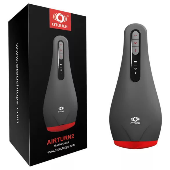 OTOUCH - masturbátor so saním - dobíjací, čierny