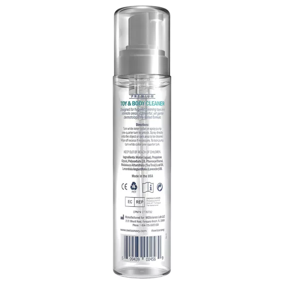 Swiss Navy Toy & Body Cleaner - čistiaca pena (221 ml)